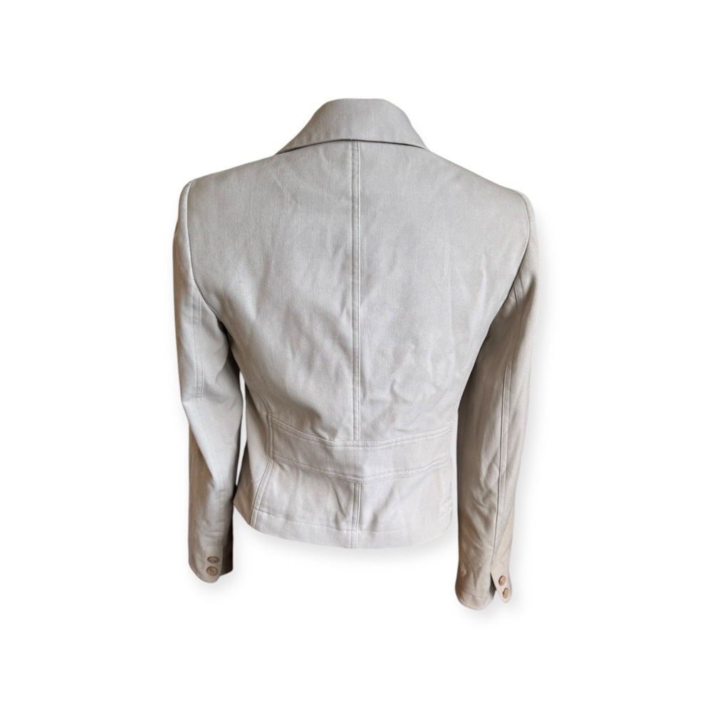 Tailor B. Moss beige cream blazer Size 4 small  business office - Picture 4 of 12